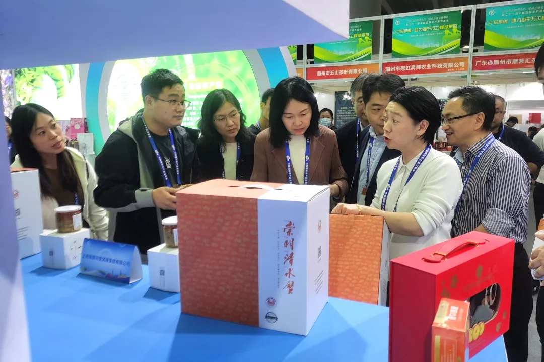崇明区全面展示农业产业升级农产品