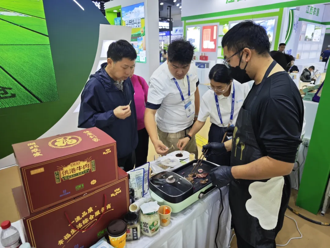 湖北农垦集团优质农产品首秀中国国际农产品交易会