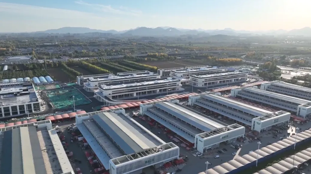 石家庄国际农产品批发交易中心二期建成