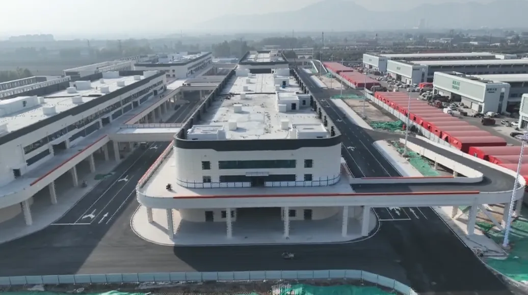 石家庄国际农产品批发交易中心二期建成
