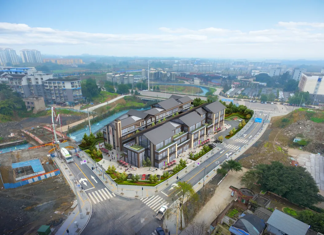 龙马潭石洞农产品批发市场即将建成投用