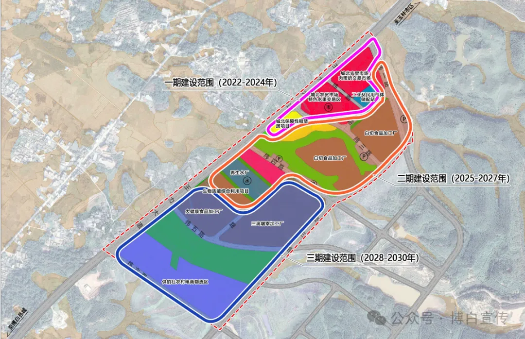 博白城北农产品批发市场及其配套设施项目(一期)建设快报
