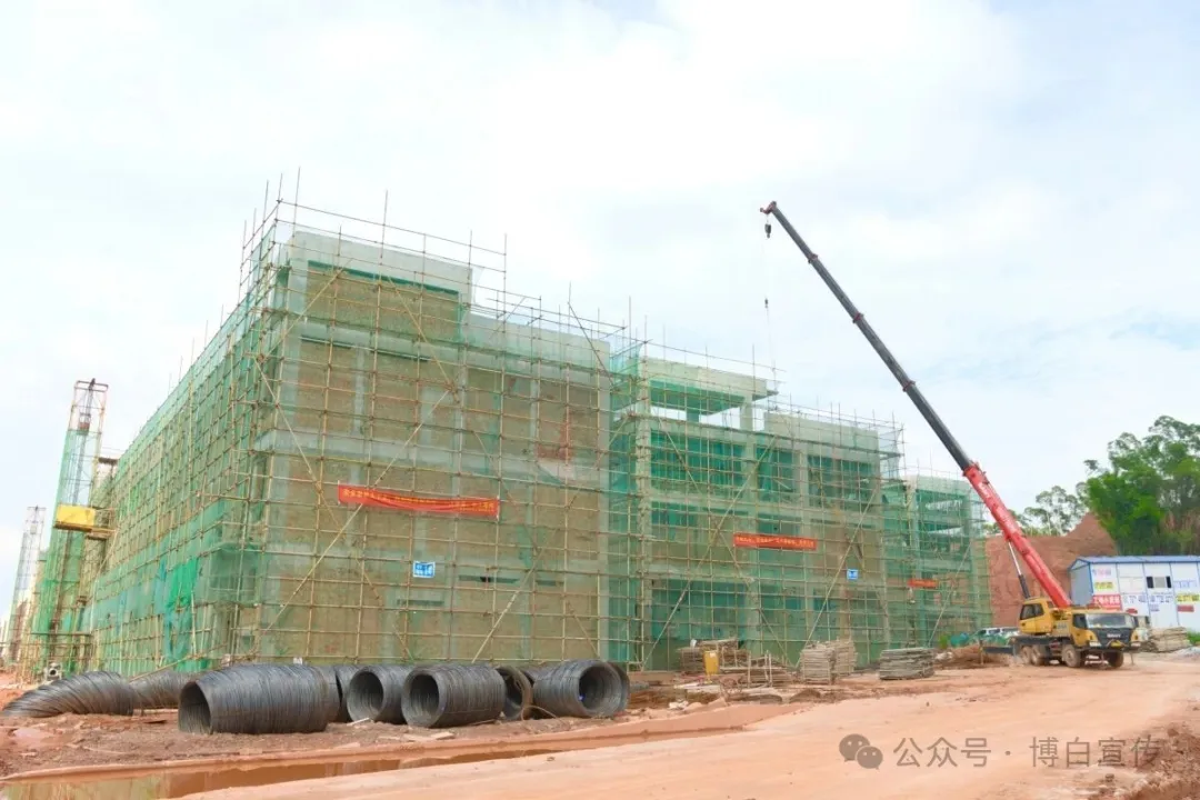 博白城北农产品批发市场建设又有新进展!部分已验收!