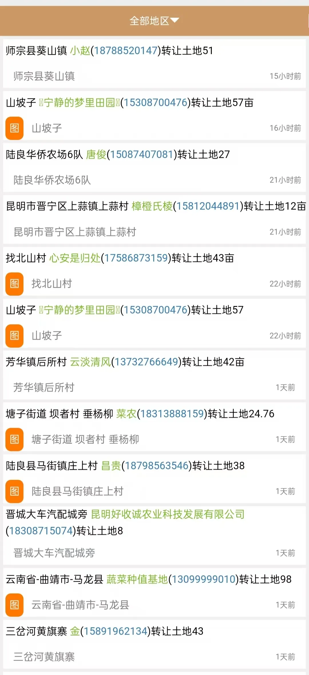 买卖易市场2025年7月2日土地流转信息发布