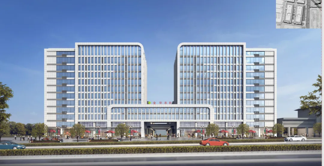 金华农产品批发市场扩建!东交易区项目顺利完成地下室封顶