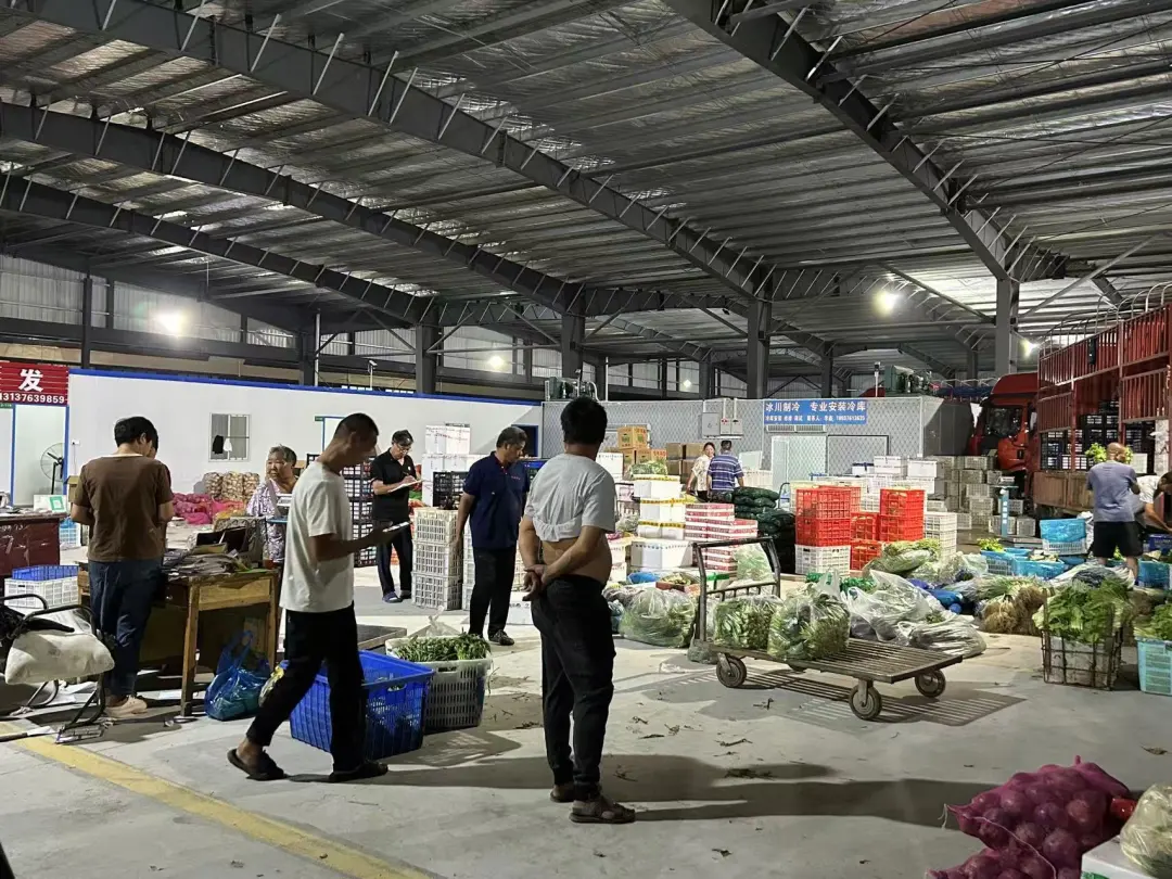 买卖易访中原豫资(息县)智慧农产品批发市场