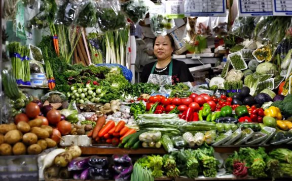 买卖易菜市场是充满着新鲜食材与真诚交易的地方